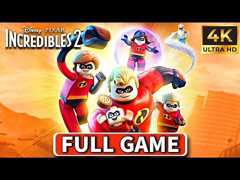 LEGO The Incredibles 2 Full Gameplay Walkthrough (Movie Game) | PS5 4k