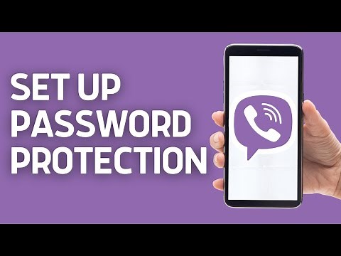 How to Set Up Password Protection on Viber | Pin for Registering New Device