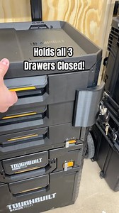 ⬇️⬇️⬇️How to Lock Your ToughBuilt StackTech Drawers! 1. Start by Attaching a TBRA-Anchor Point 2. Decide What Needs to Be Locked - Attach a LARGE Rail Lock to Secure 2-3 drawers on 3 Drawer Box - Attach a SMALL Rail Lock to Secure 1-2 drawers on 3 Drawer Box - Attach a SLIDE COVER Lock to Keep Your Boxes Securely Connected to Box Below #toughbuilttools #toughbuiltstacktech #toughbuilt #stacktech #stacktechdrawers #stacktechraillock #stacktechrails #toughbuiltrailaccessories #weihedesigns | Jake 