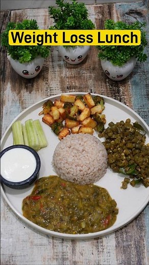 Weight Loss Lunch Plate 16/100| High Protein Vegetarian Lunch | Episode 16 | Easy Healthy Meal