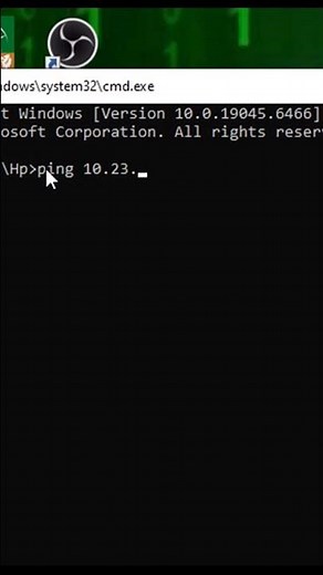 How to ping IP address in command #python #gd #ipaddresslookup