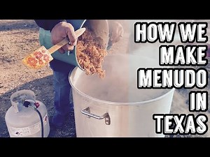 How We Make MENUDO In Texas 😋 Cook With Me 🍲