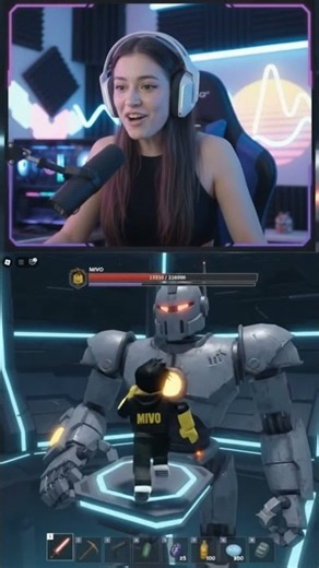 MIVO Almost Died on LIVE! 😱🔥 Roblox Boss Battle Went Crazy! #roblox