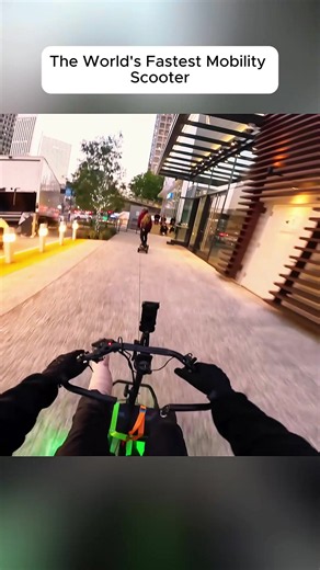 The World's Fastest Mobility Scooter #Godfirst #starkvarg #worldsfastestbike #bikelife #rideout