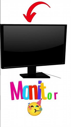 Basic computer parts for beginners.