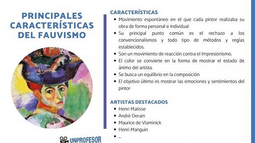 6 OBRAS más destacadas del FAUVISMO - con FOTOS!!