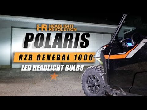 Polaris General LED Headlight Conversion Kit Install | Headlight Revolution