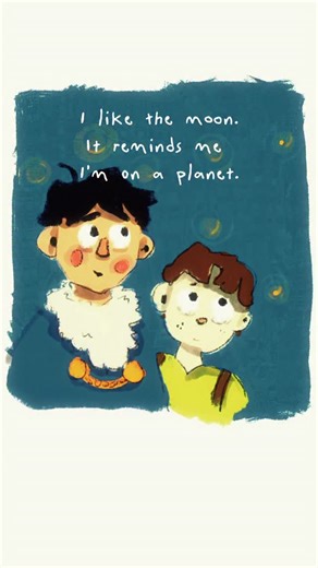 Big Ike on Instagram: "“That’s not the moon… “ Mike finally reunites with his little brother in this disturbed world, the facade was over. The brothers feel an every pretense one that’s been following them ever since they entered this world. It’s feeds off of them, specifically their creativity. Their minds grow weaker, and are they actually in this world or is it their minds? If so, what is happening to their bodies…? #oc #character #booktok #drawing #fyp"