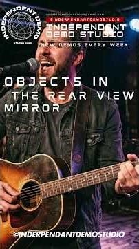 Objects in the Rear View Mirror — acoustic cover