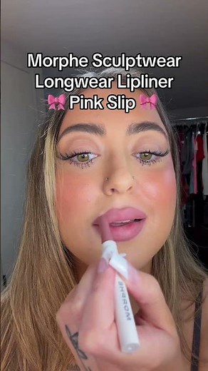 Morphe Sculptwear Long-Lasting Lip Liner “Pink Slip” 💗✨