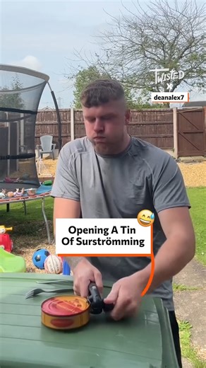496K views · 1.7K reactions | Opening a tin of Surstromming 濫 | Twisted | Facebook