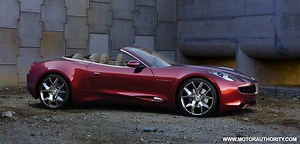 Fisker Karma Sunset Convertible Concept Revealed In Detroit