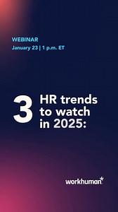 Want to know what’s next for HR? From upskilling to AI, position your organization to adapt to the future of work. | Workhuman | Facebook