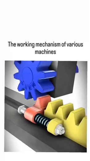 Mona on Instagram: "The post shares a 65-second 3D animation revealing the internal mechanisms of everyday machines like staplers, drills, and gear assemblies through color-coded, labeled breakdowns, emphasizing principles of kinematics and simple machines. ), whose account focuses on curating awe-inspiring science and tech visuals, this content garnered over 770,000 views and 6,000 likes in two days, reflecting strong audience interest in accessible engineering education. Such animations enhanc