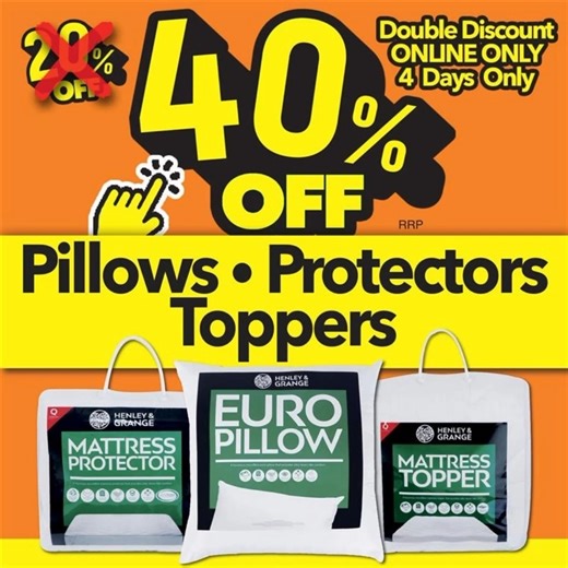 🛏 DOUBLE DISCOUNT – H&G Bedding 🛏 ⚠️ ENDS TONIGHT! ⚠️ Online only – now 40% OFF RRP (extra 20% already applied at checkout) ⏰ Offer ends 11:59PM TONIGHT Sunday 24th August– don’t sleep on it! https://www.cheapaschips.com.au/collections/h-g-bedding #CheapAsChips #DoubleDiscount #BeddingSale #OnlineOnly #SaleEndsTonight | Cheap as Chips
