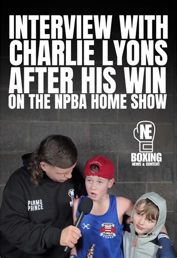 🎙️ Post-fight words with Charlie Lyons Fresh off a strong win on the NPBA home show on Tuesday night 👊 Great performance, great mindset, and plenty more to come. Best of luck to Charlie heading into the championships, go do the business 🏆🥊 #NorthEastBoxing #NPBA #AmateurBoxing #PostFightInterview #BoxingLife