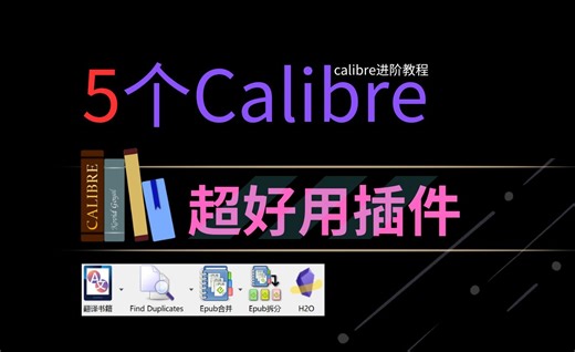 calibre进阶用法！5个超好用的Calibre插件|翻译外语新闻|拆分合并|查重|高亮到obsidian