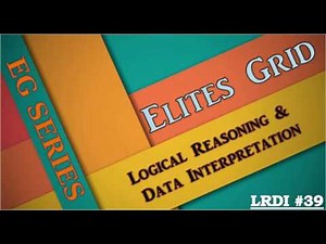 LRDI puzzle of the day #39 | CAT PREPARATION BY ELITES GRID