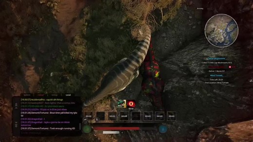 KOS server chaos #dinosaurs #fyp #pathoftitans #wewillrockyou #gaming