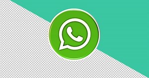 3D WhatsApp Logo Spinning Animation