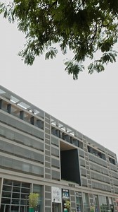 7.9K views · 1.2K reactions | This commercial space in Vadodara make confident statement and stands out with a bold material palette. Finished in Ossidiana Vena Scura from Stonelam, it evokes a sense of strength, sophistication and architectural clarity. (facade, architecture, design ideas, facade designs, elevation) #Stonelam #Laminam #NatureIsAboveAll | Stonelam | Facebook