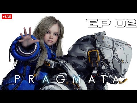 හඳ මතුපිට සිරවුණා! | Pragmata | Ep 02 #pragmata
