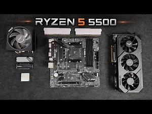Ryzen 5 5500 + RX 5600 XT Gaming PC Build