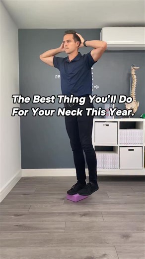 Suboccipital Release Meets Pelvic Endurance “This might just be the best thing you do for your neck this year.” Two ends of the spine working together: - Top half manual release at the skull–neck junction. - Bottom half active pelvic drop hike for endurance. Together, they rewire one of the most common pain pathways in modern sedentary life (IMMHOO). 1️⃣ The Suboccipitals Place both thumbs gently but firmly into the base of your skull, just under the ridge of bone at the back of the head. You’re