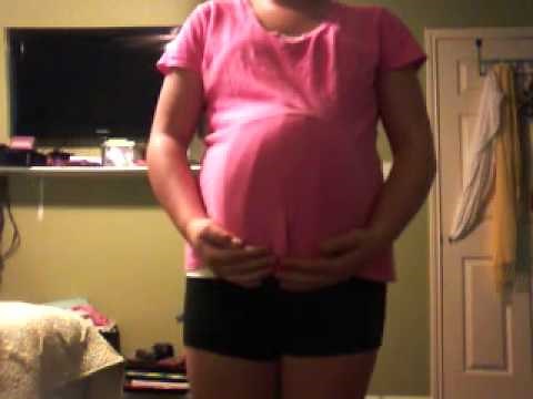 How to make a fake baby bump