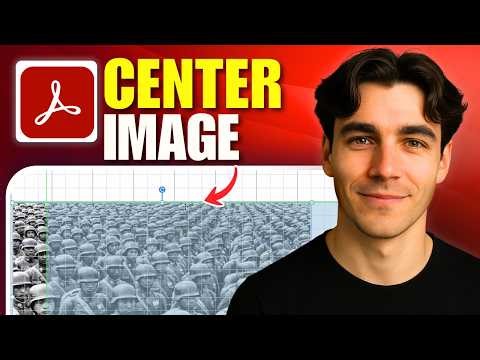 How To Center An Image In A PDF File Using Adobe Acrobat Pro DC (Tutorial 2026)