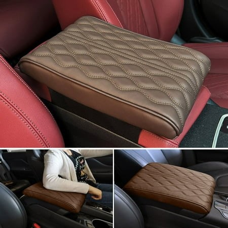LLQKIGS 2024 Upgrade General Purpose Memory Car Armrest Cushion New Leather Car Armrest Car Center Console Cushion Car Seat Cushion Protector Car Pendant Interior Japan Automotive Cleaning Car Anime - Walmart.ca