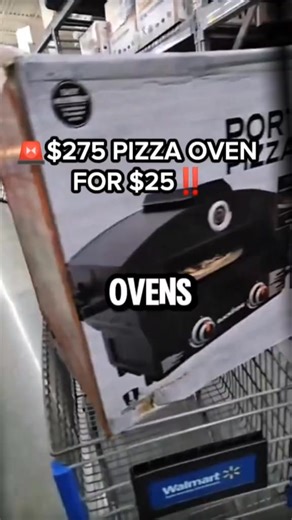 😱 OMG! Walmart GLITCH?! $275 Pizza Oven for ONLY $25! (Secret Clearance) For more deals like this, flw and join the community linked in my bio. #WalmartClearance #BlackstonePizzaOven #SecretDeals #WalmartFinds #ClearanceHacks #resell #hiddenclearance | Smart On Hustle Usa