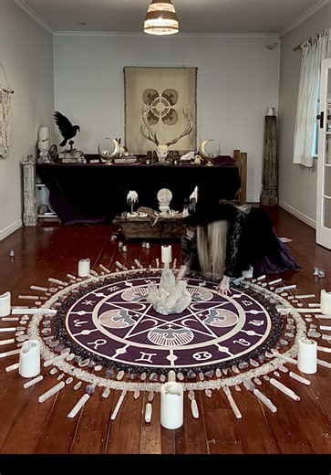 Creating Ritual Mats for Witches