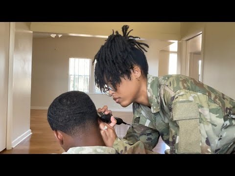 ASMR Military Barber Roleplay Part 3