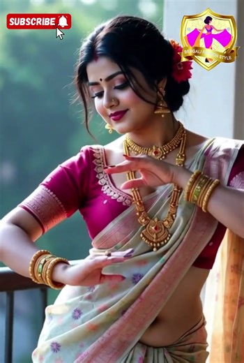 Traditional Bengali Look🔥l Bridal Saree | Bengali #shorts #bengalilook #trending