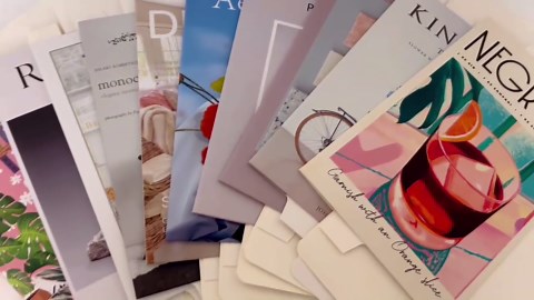 10 Pieces Fashion Decorative Book - Ediactcyl Modern Hardcover Faux Book Set | Fake Book Stack for Bookshelf Room Decor