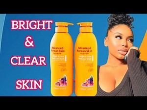 Korean Body Wash for Bright & Clear Skin! Honest Review + How to Use