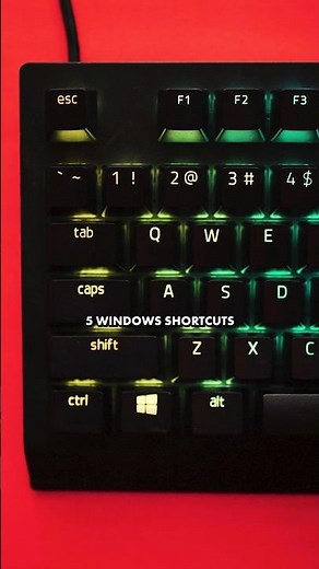 5 Windows Shortcuts You Didn't Know!