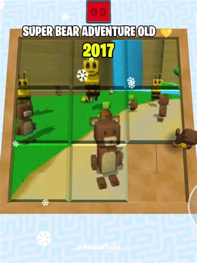 2017 vs 2026 Super Bear Adventure Snow Valley ❄️ #superbearadventure