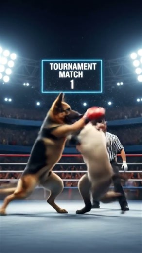 Dog vs Cat Boxing 😱 | Tournament Match 1