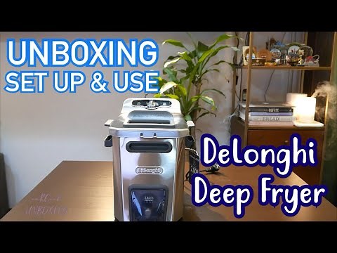 Deep Fryer | Delonghi fryer | Set Up & Use | UNBOXING [2020]