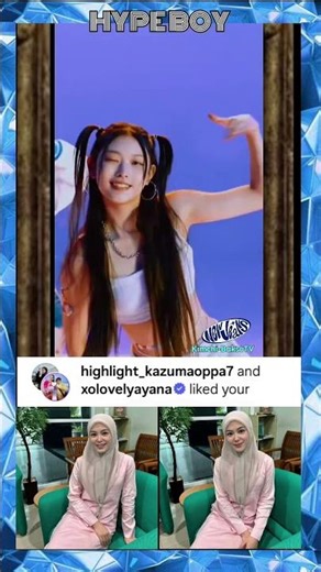 Ayo! Layan Lagu Favorite Ayana Moon💙 #hypeboychallenge #뉴진스다니엘 #사랑해 #fypシ