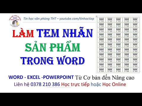 Làm Tem Nhãn Trong Word Chỉ 5 Phút – Nhanh, Đẹp, Dễ Cho Người Mới