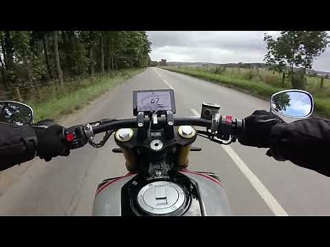 2023 F.B Mondial HPS 125 ABS Top End Speed Road Test 67mph (107kph)