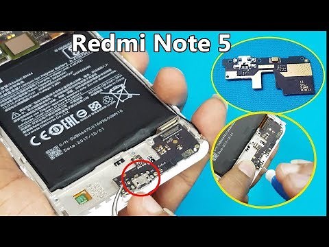 Xiaomi Redmi Note 5 Charging Pin Problem || How to Replace Redmi Note 5 CHARGING USB PORT