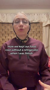This is how we kept our food cold in the summer without a refrigerator when I was Amish. #examishgirl #amish #amishwomen #amishbooks #booksofinstagram #books #bookrecommendations #BookNow | AmishInspiration