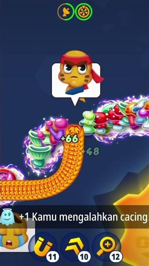 🐛🌽balap #cobaajadulu #games #wormszone #fyp