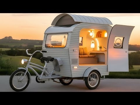 This Bicycle Camper Changes Everything – The Ultimate Eco Micro Home on Wheels
