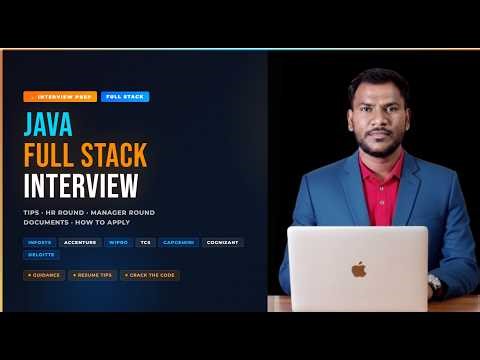 Java Full Stack Interview | Top MNC Companies|Deloitte|TCS| Infosys|Wipro | Tips & Guidance 2025