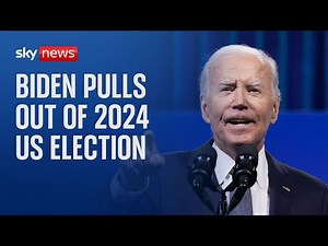 Joe Biden pulls out of 2024 US presidential race